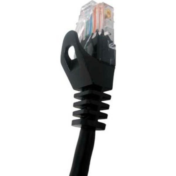 Chiptech, Inc Dba Vertical Cable Vertical Cable CAT6 Snagless Molded Patch Cable, 3 ft. (0.9 meter), Black 094-813/3BK